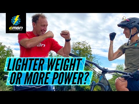 Lighter Weight Or More Power? | Electric Mountain Bike Hillclimb Challenge