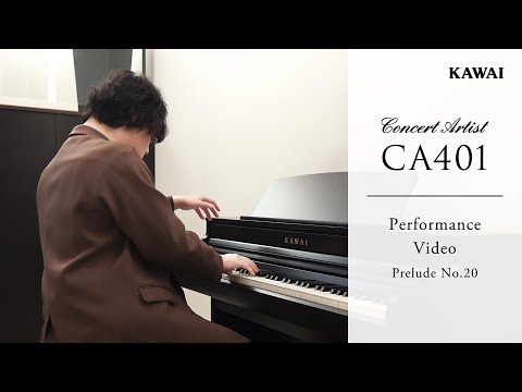 Kawai CA401 Digital Piano | Performance Video - Prelude No. 20 in C minor, Op. 28 (Chopin)