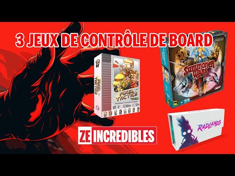 3 Jeux de Contrôle de Board : Summoner Wars, Radlands, Pixel Tactics - Épisode 16