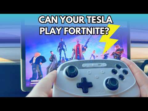 Next Level Tesla Console Gaming With Tesla Model Y