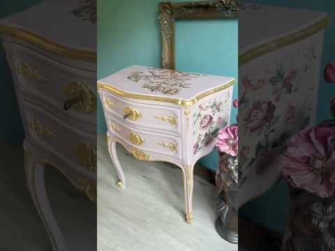 From Dark to Dazzling! Transform Furniture with Foil Transfers & Decoupage By Redesign With Prima!