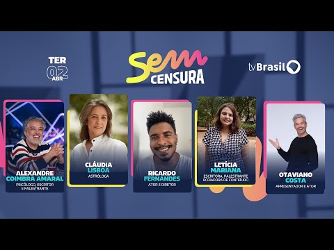 SEM CENSURA | OTAVIANO COSTA, CLÁUDIA LISBOA, ALEXANDRE COIMBRA, RICARDO FERNANDES E LETICIA MARIANA