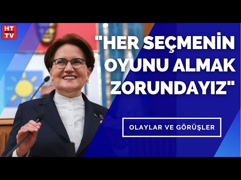 Meral Akşener: “İYİ Parti, HDP üzerinden test edilir oldu” – Olaylar ve Görüşler