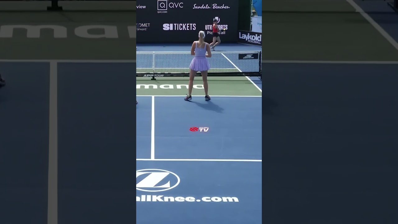 Fantastic put away 🫡 #pickleball #pickleballislife #pickleballhighlights