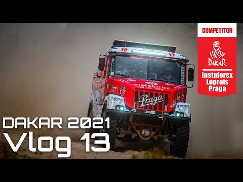 Instaforex Loprais Praga Team - DAKAR 2021 - STAGE 11 - Vlog 13