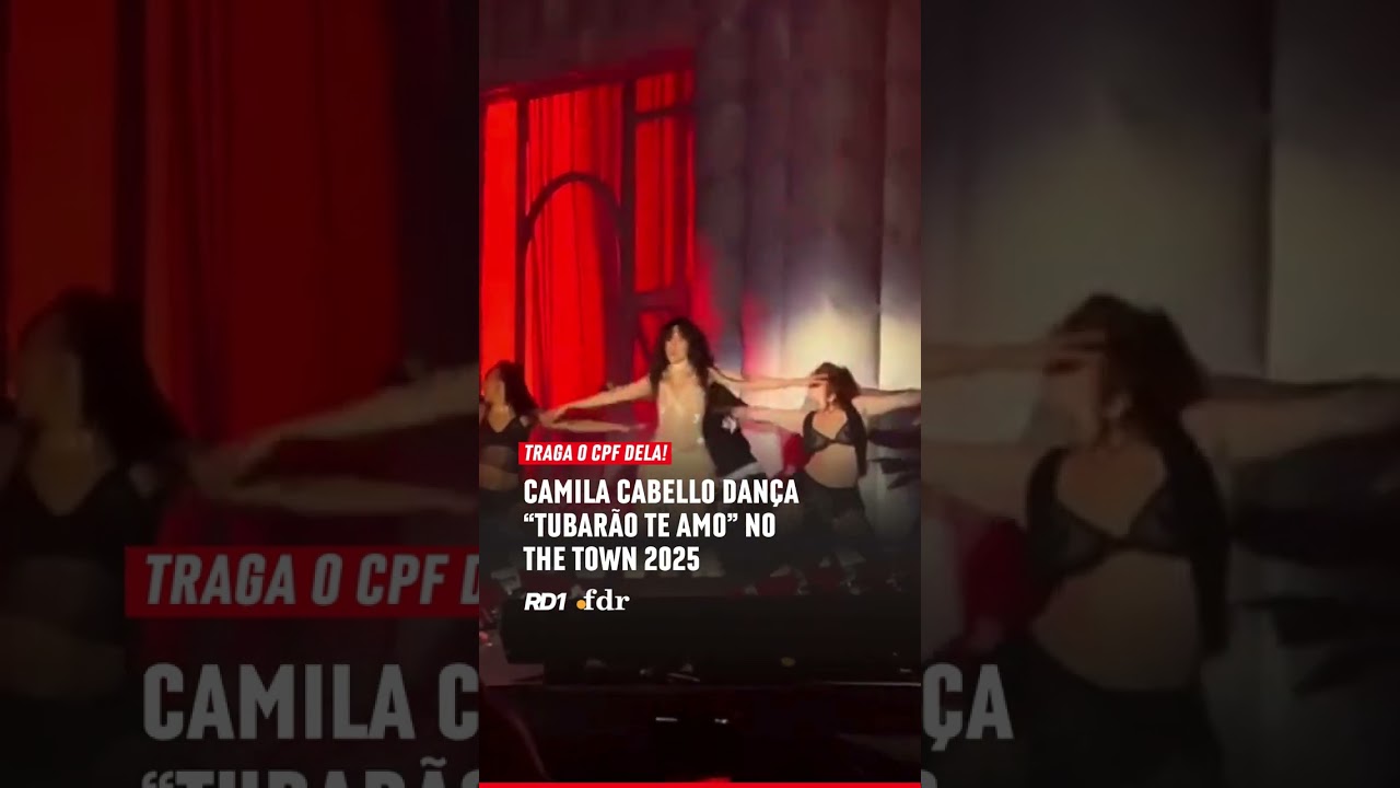 Camila Cabello dançando funk no The Town