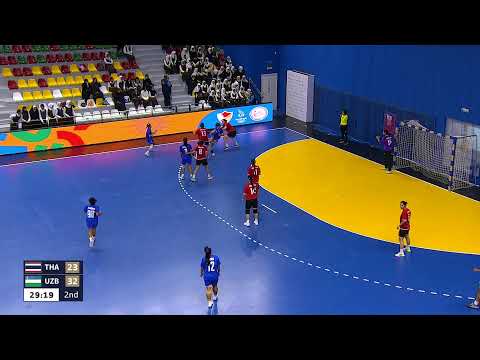 Asian Youth Games Bahrain - Handball Girls - Thailand VS Uzbekistan