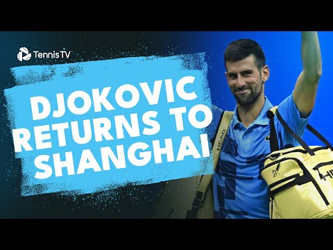 Novak Djokovic Returns To Shanghai & Practices With Zhang 🤩 | Shanghai 2024