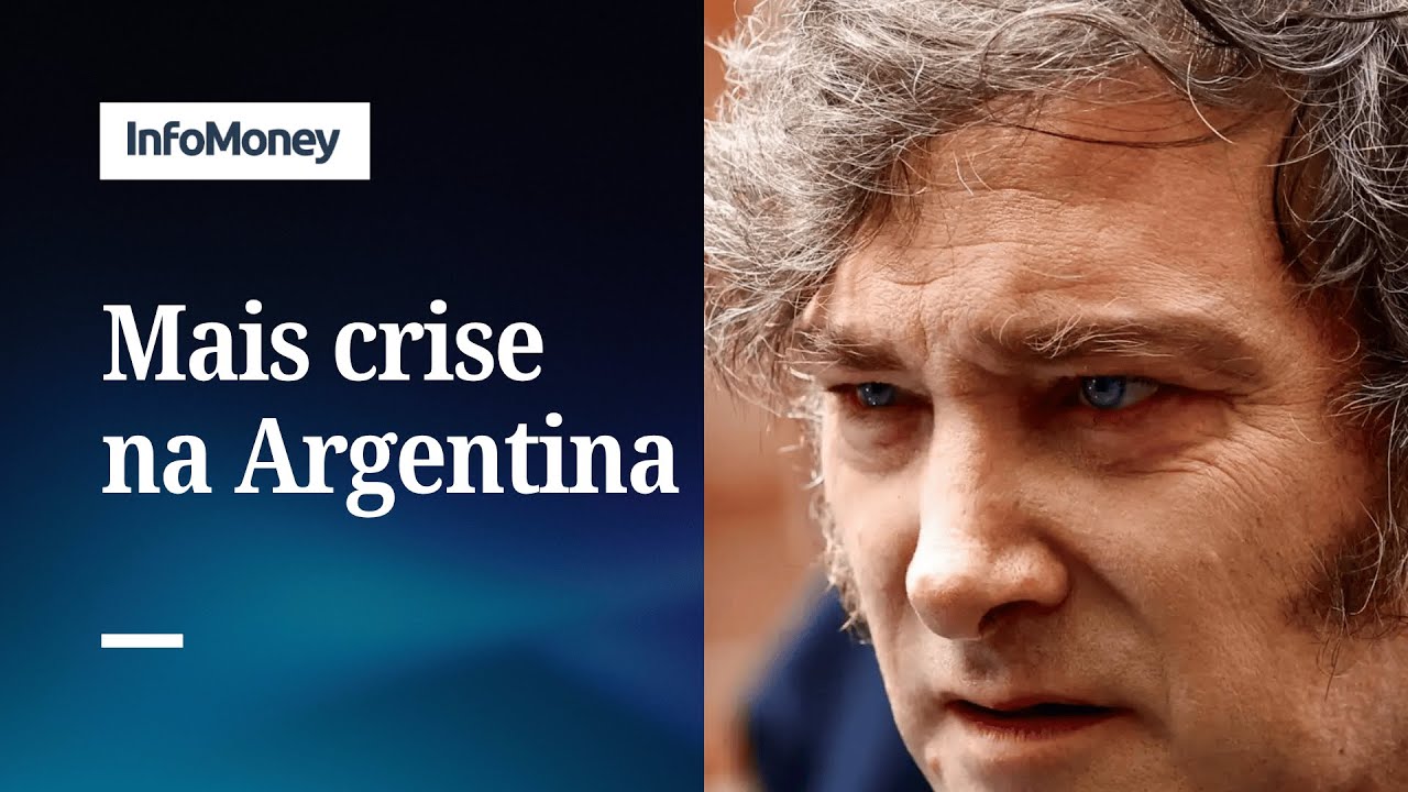 Peso argentino volta a desabar e Milei vende dólares novamente | InfoMoney News