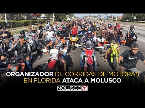 PIDE LA CABEZA DE “MOLUSCO” ORGANIZADOR DE CORRIDAS DE MOTORAS EN “FLORIDA” ?