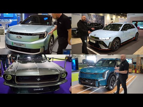 Ford Explorer, Kia EV9, Ioniq 5 N, Volvo EX30 and more quick reviews at Fully Charged Electric Show
