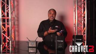 CHAUVET DJ FlareCON Air D-Fi Transmitter and Wi-Fi Receiver for Freedom LED Lights in action - learn more
