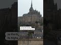 Mont-Saint-Michel becomes an island once again | REUTERS #shorts
