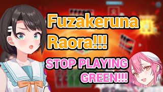 Subaru and Raora Keep Messing With Each Other in Uno Collab with Fuwam