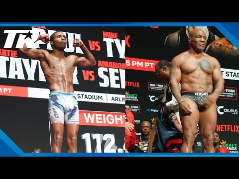 Bruce Shu Shu Carrintgton Reacts to Mike Tyson Slapping Jake Paul at Weigh-Ins