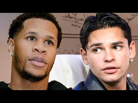 Devin haney & ryan garcia go at it again; trade heated fighting words in back & forth exchange