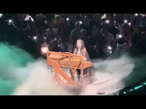 Lady Gaga - Hair - Live @ MSG NYC Stunning solo piano performance 8-22-25
