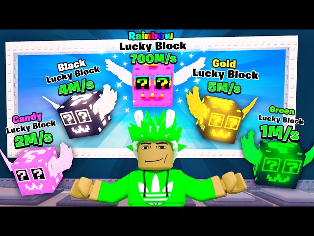 ich ÖFFNE 0,001% SECRET LUCKY BLOCK