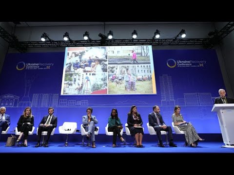 Διάσκεψη για την ανοικοδόμηση της Ουκρανίας: Δέσμευση για επιπλέον 60 δισεκ. ευρώ