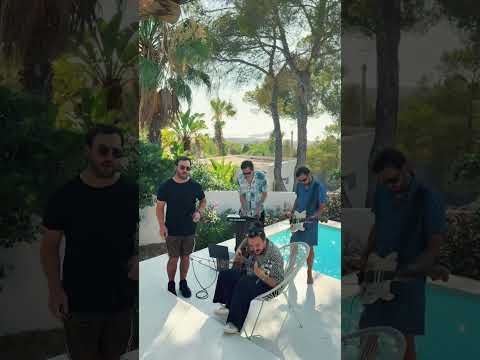 Live jamming in Ibiza with Oden, Fatzo, M.o.n.r.o.e. and Mat Luck 🎸 #Defected #HouseMusic #Ibiza