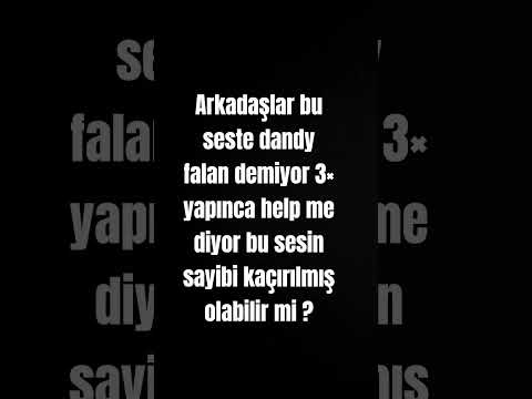 kaçırılmış olabilir mi