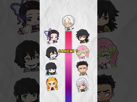 CLOSEST HASHIRA TO SANEMI ? #anime #demonslayer #tanjiro #sanemi