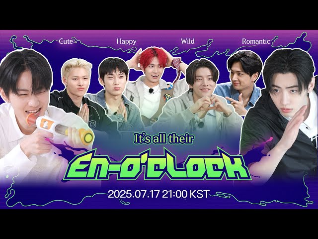ENHYPEN (엔하이픈) 'EN-O'CLOCK' TEASER : 욕망의 항아...니 EN-O'CLOCK