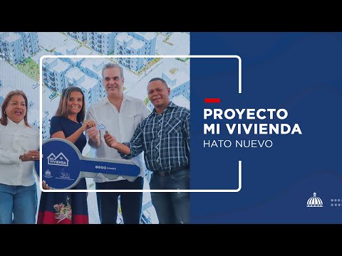 Acto de Entrega - 464 Apartamentos - Plan Mi Vivienda - Hato Nuevo.