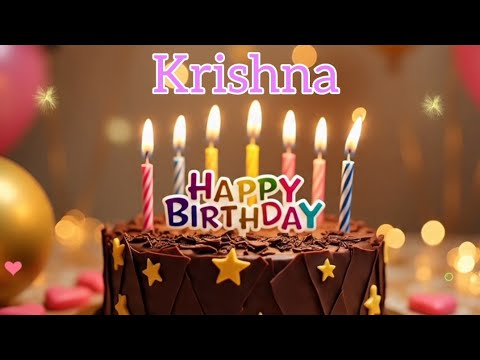 Happy Birthday Krishna 🎂 🎉🥳 #happybirthday #birthday #song