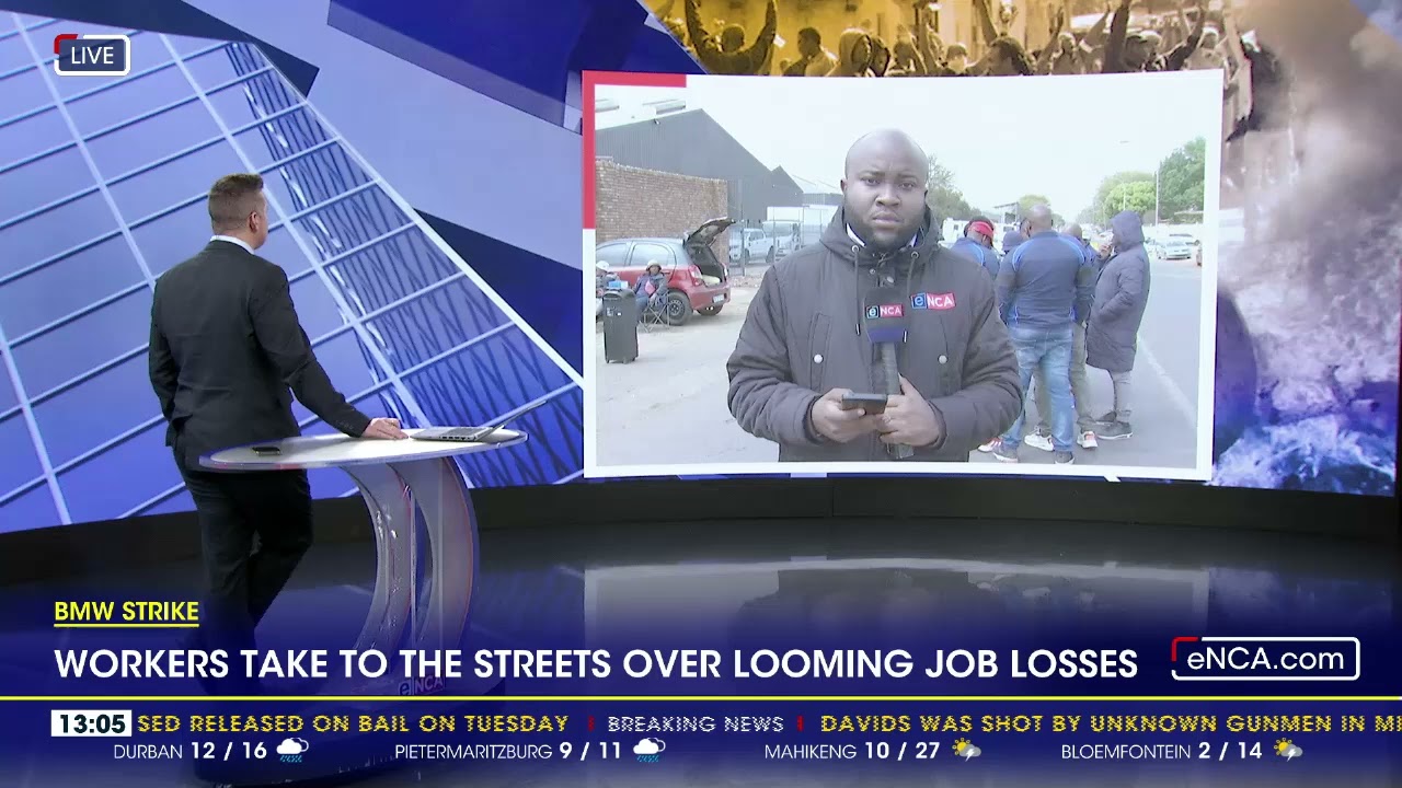 BMW strike | Workers take to the streets over looming job losses