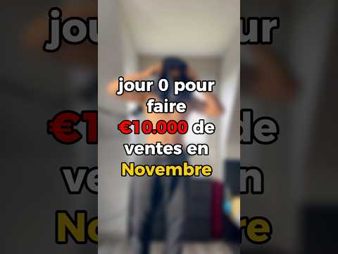 Jour 0 pour 10 000€ en Novembre🚀 Si tu souhaites que je t’accompagne envoie « RESELL » sur IG