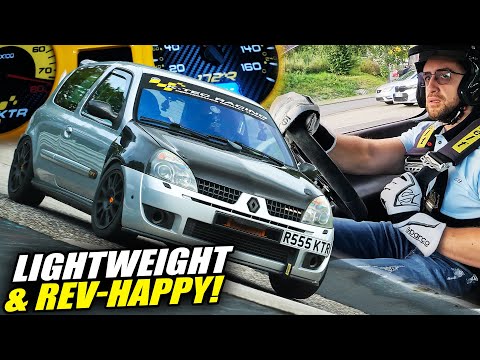 Carbon! Renault Clio RS 172 vs Storm & Traffic // Nürburgring