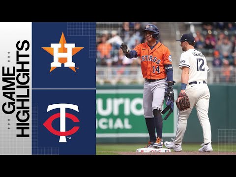 Astros vs. Twins Game Highlights (4/9/23) | MLB Highlights video clip