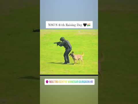 NSG 41 RAISING DAY #nsg #nsgcommando #army #ssbgd #indianarmy #indianmilitary #specialforces