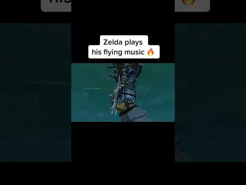 Zelda plays his flying music 🔥