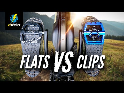 Are Flat Pedals As Fast As Clipless On An eBike?