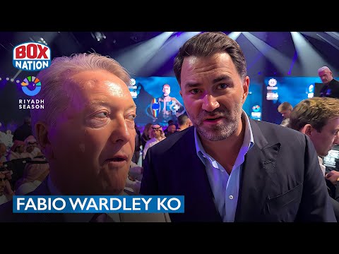 Frank Warren & Eddie Hearn React To Fabio Wardley VICIOUS KO Of Frazer Clarke