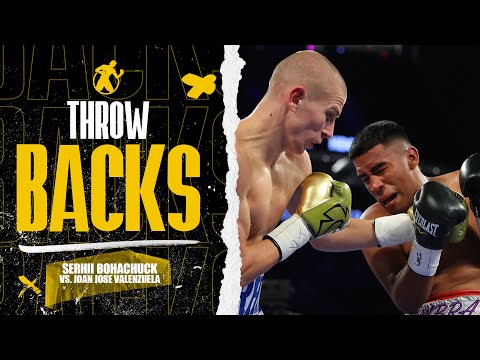 Throwback | Serhii Bohachuck vs. Joan Jose Valenzuela | “El Flaco” breakout fight!