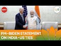 PMs Private Dinner For President Biden, Bilateral Talks On India-US Ties