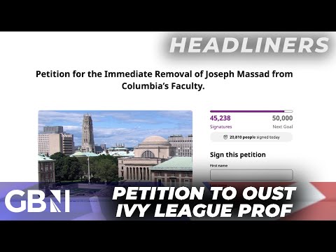 Thousands sign petition to oust Ivy League professor who supported Hamas | Headliners