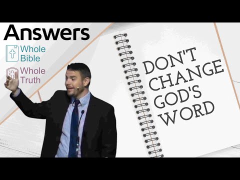 Josh Maki - Don't Change God's Word