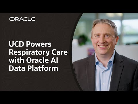University College Dublin Aims to Improve Chronic Care with Oracle AI Data Platform