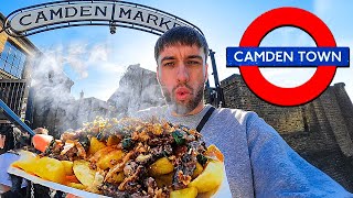The ULTIMATE Camden Market London Cheap Eats Food Tour 🇬🇧