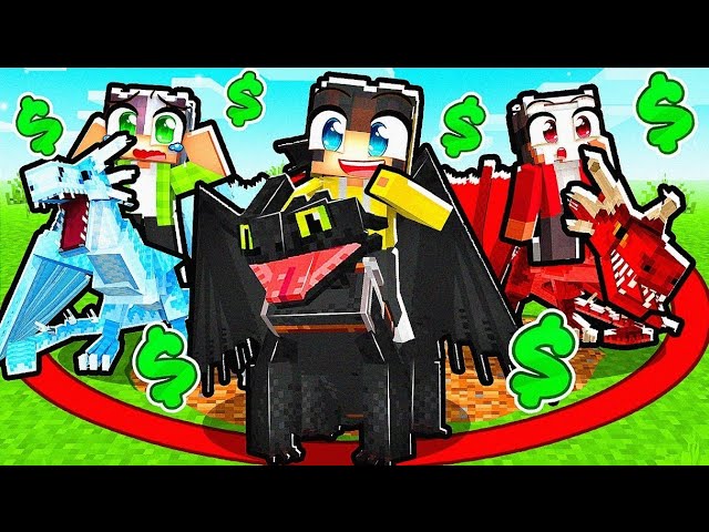 Ejderha Binicisi Olarak Daireden Son Çıkan Kazanır! 🐲 | Minecraft