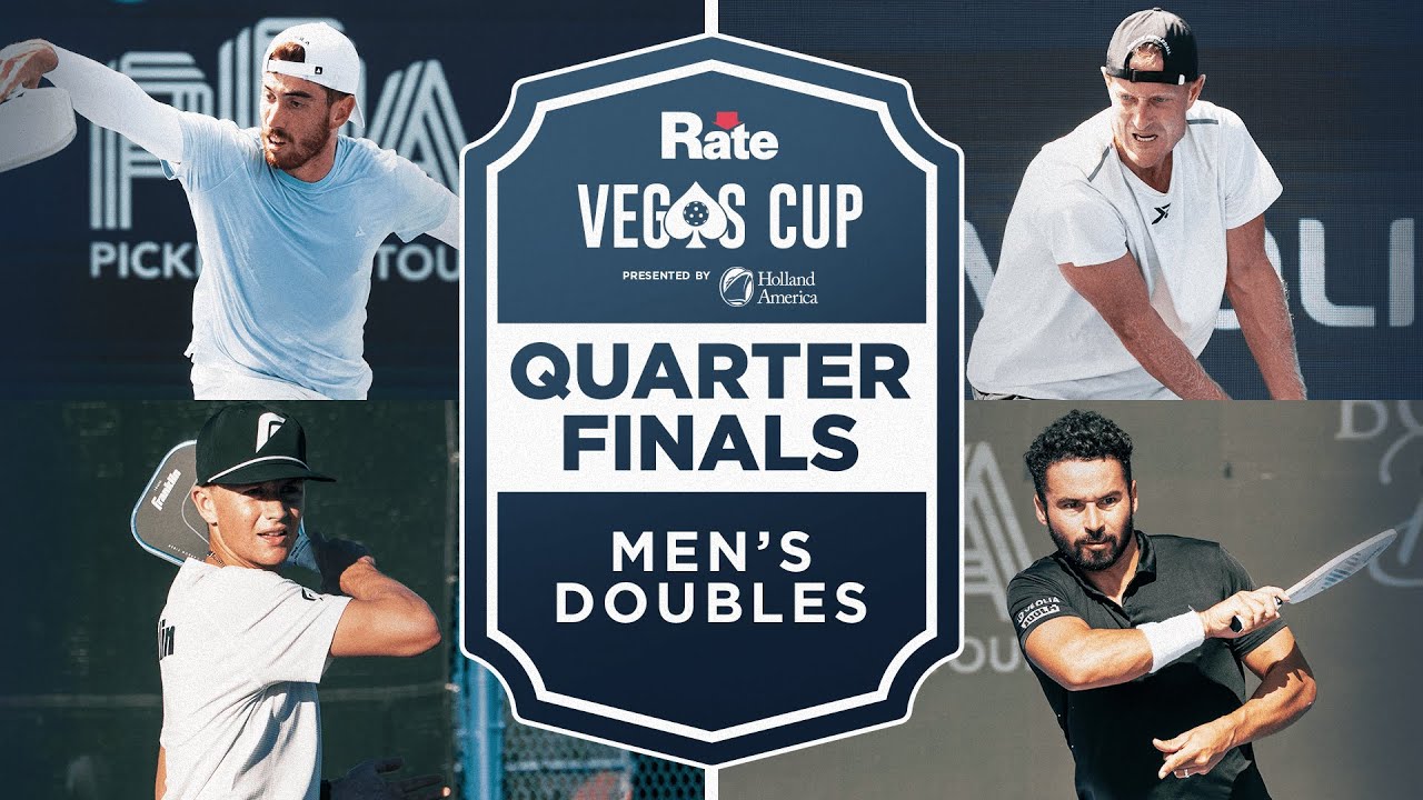 Staksrud/Patriquin v Newman/Khlif at the Rate Vegas Cup presented by Holland America