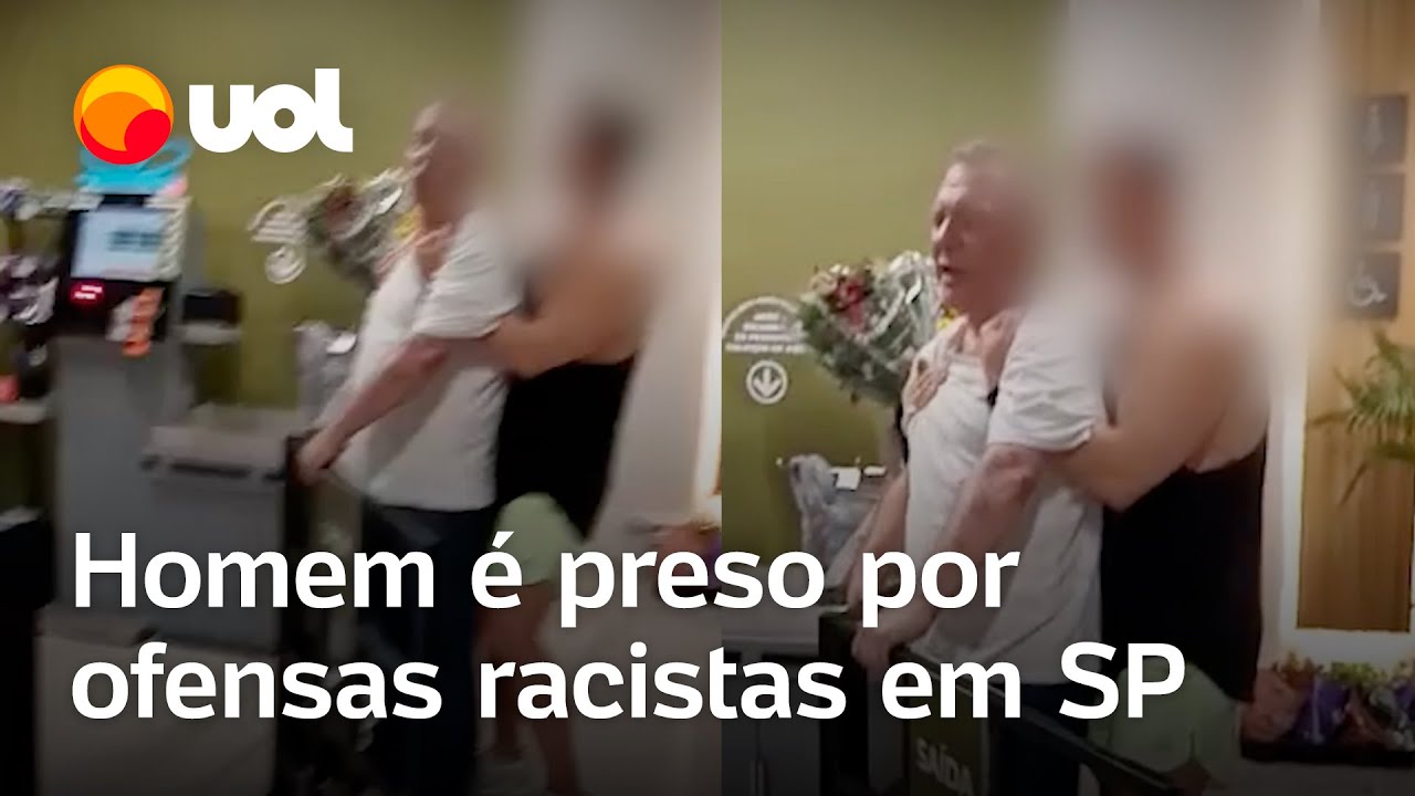 Advogado é imobilizado após fazer ofensas racistas em mercado em SP; homem foi preso e liberado