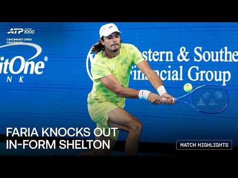 Jaime Faria vs Ben Shelton Highlights | Cincinnati Open 2026 Round Two