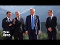WATCH LIVE: Trump joins official leaders greeting at G7 summit in France