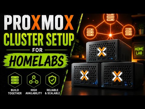 Proxmox Cluster Setup for HomeLabs | Legacy Tutorial