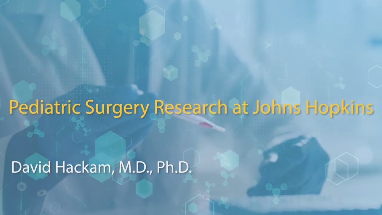 Pediatric Surgery Research at Johns Hopkins